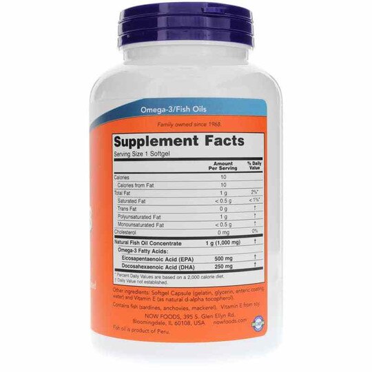 Ultra Omega-3, NOW